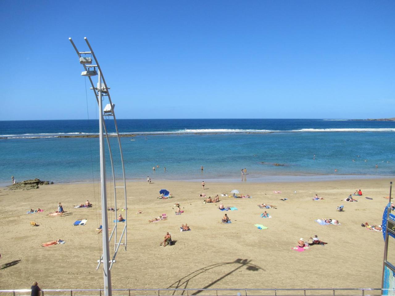 Apartamento 1ª Linea Las Canteras -Vista Mar Con Terraza Y Wifi - 307 Las Palmas / Gran Canaria Exterior foto