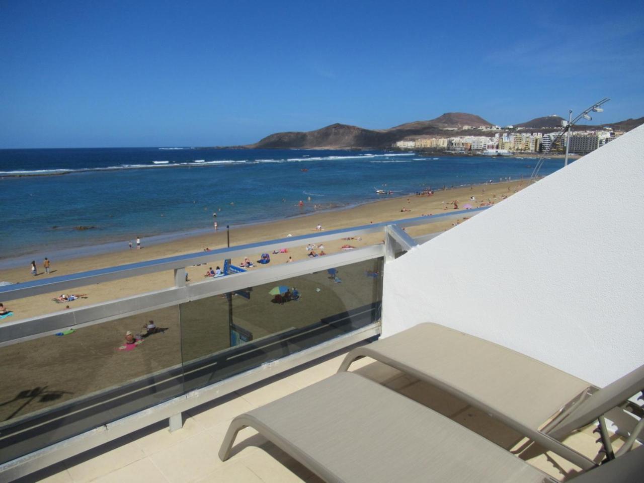 Apartamento 1ª Linea Las Canteras -Vista Mar Con Terraza Y Wifi - 307 Las Palmas / Gran Canaria Exterior foto